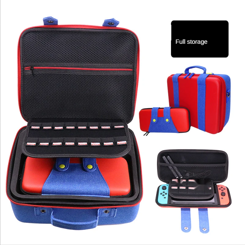 Storage Bag/Portable Case For Nintendo Switch Carrying Storage Bag Mario Mother And Child Bag Host Accessories Storage Bag