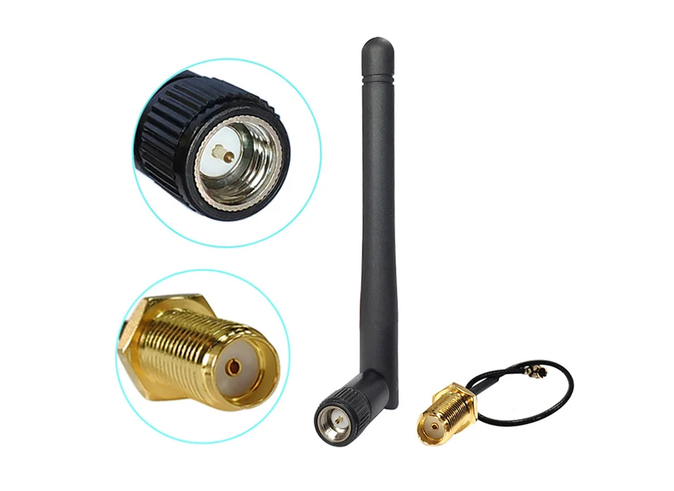 433 МГц Антенна 3dbi GSM 433 МГц SMA разъем антенна antena 433 м+ RP-SMA SMA мама к Ufl./IPX отрезок провода расширения кабель