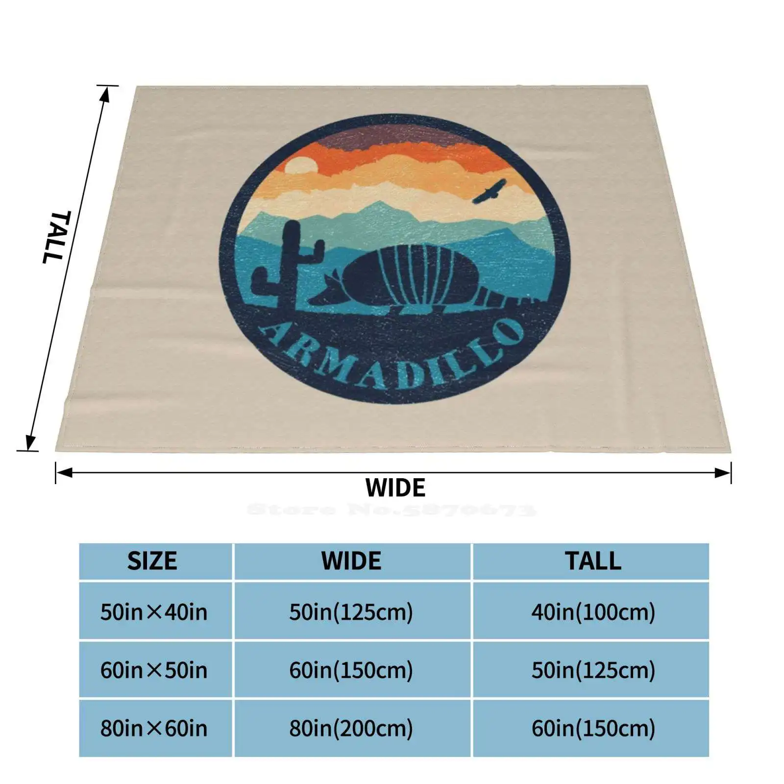 Одеяло Armadillo Desert с кондиционированием воздуха модное мягкое одеяло винтажное
