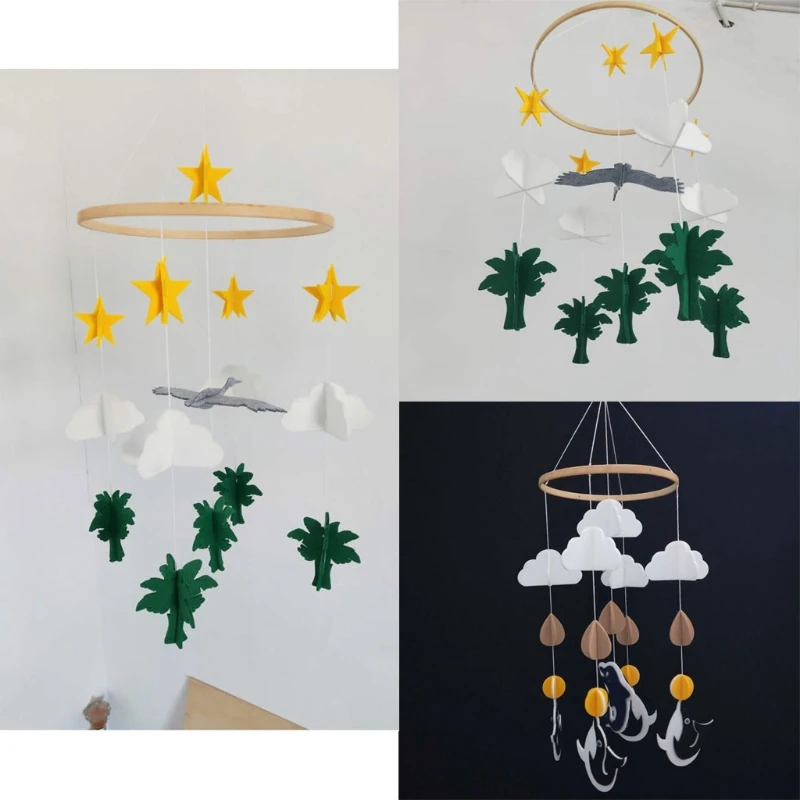 

Baby Rattles Crib Mobiles Toy Rotating Mobile Bed Bell Newborn Infant Baby Toys Kids Room Decoration Photography Props