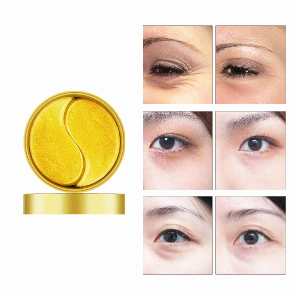 Новинка! 60 шт. isilandon для глаз с коллагеном маски украшением в виде кристаллов