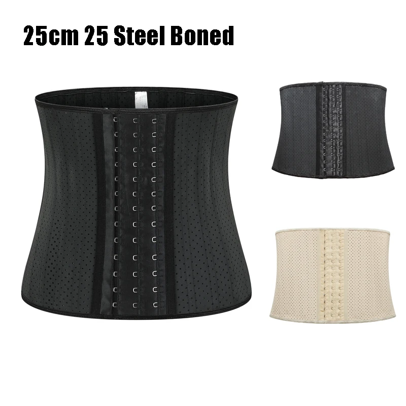 

Корсет женский латексный со стальными косточками, 25 см, 6XL