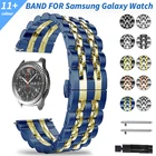 Ремешок металлический для Samsung Galaxy Watch 42 мм, браслет из нержавеющей стали для Galaxy Watch 46 мм, аксессуары 2022 мм