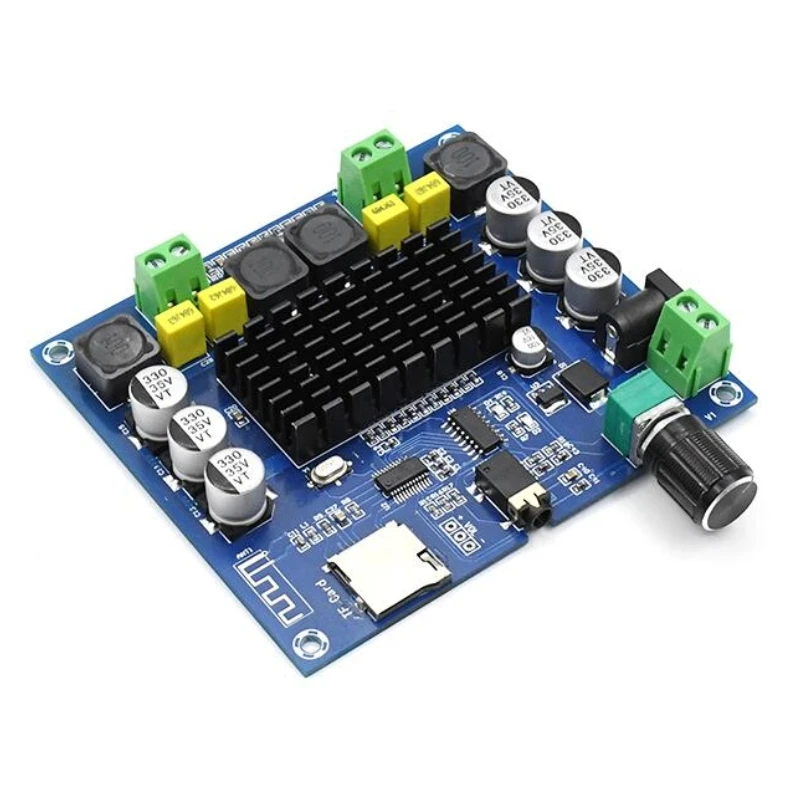 Цифровой усилитель мощности XH-A314 12 В 24 в Bluetooth 5 0 TPA3116 плата 2x50 Вт стерео аудио AMP