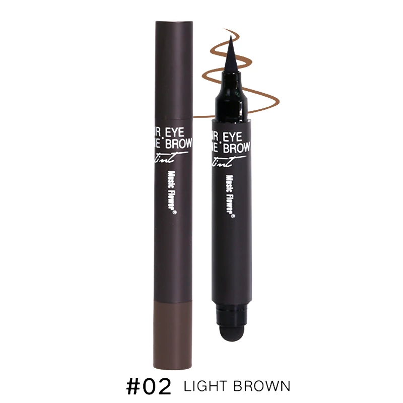 Оптовая продажа 3 в 1 карандаш для бровей подводка глаз волосяного покрова