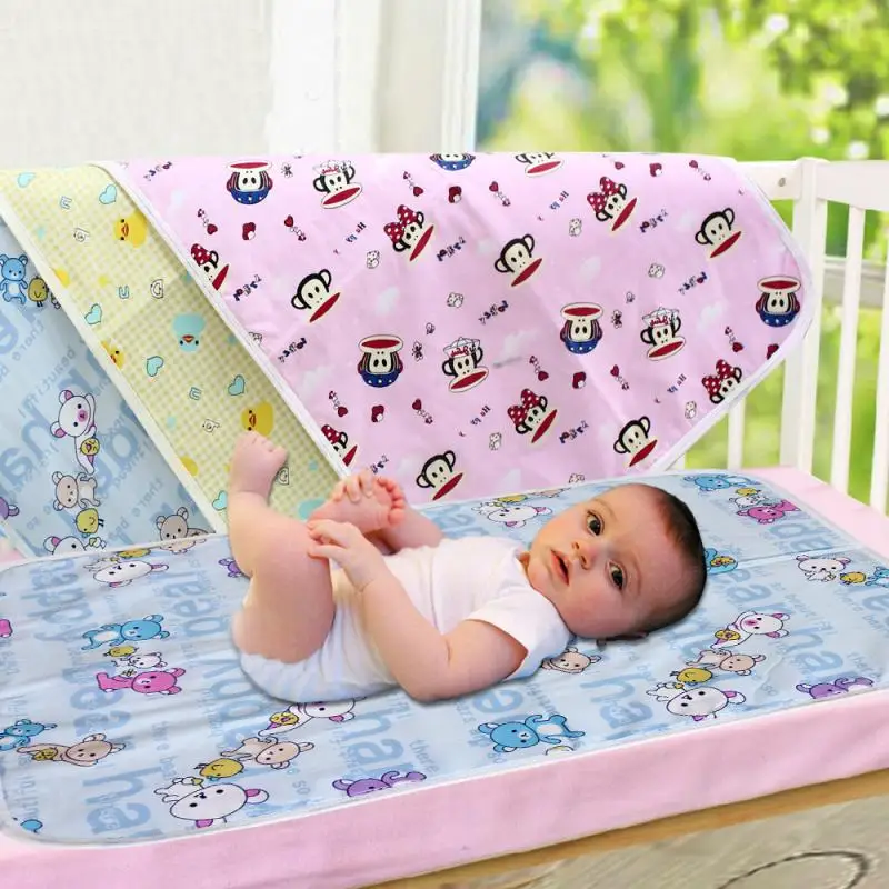 

1pc 2 Colors Baby Changing Diaper Pad Portable Travel Resuable Mat Breathable Comfortable Changing Mat Mattress For Baby Care