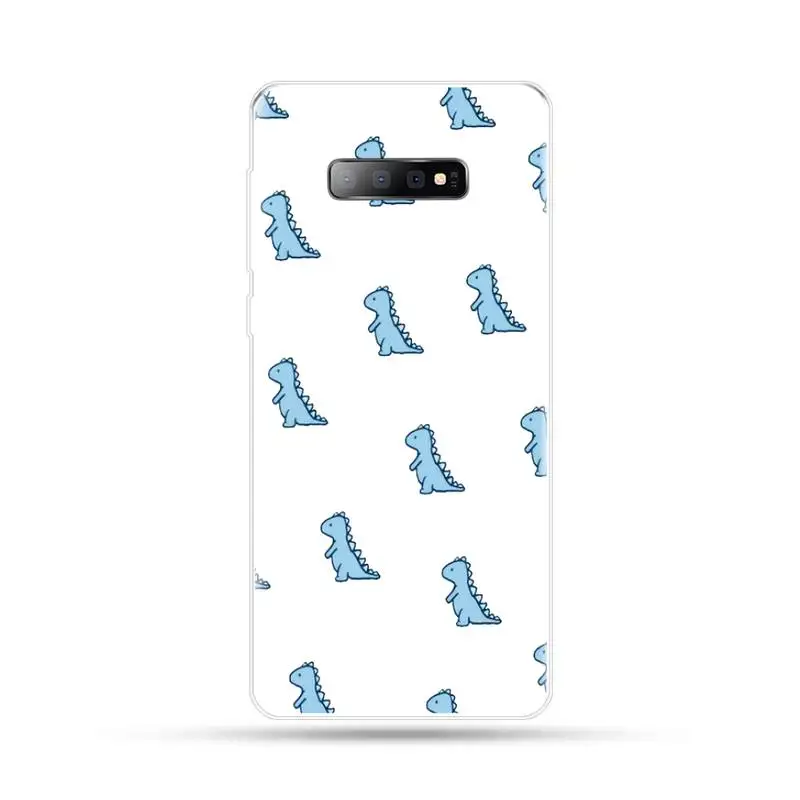 

Dinosaur baby cute fashion Phone Case For Samsung Galaxy S5 S6 S7 S8 S9 S10 S10e S20 edge plus lite cover funda coque