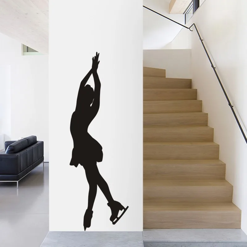 Фигурное катание наклейки на стену виниловая наклейка домашний декор