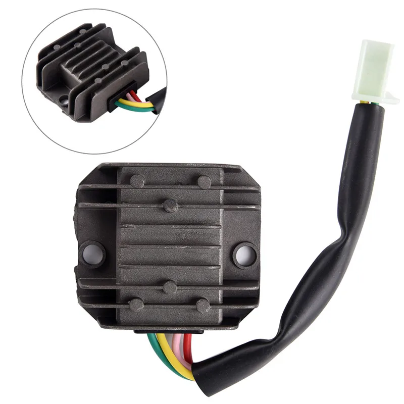 4 провода полная волна мотоциклетный РЕГУЛЯТОР выпрямитель для 12 V DC велосипед Quad