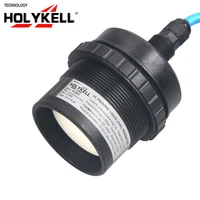 holykell ue3003 rs485 24vdc sewage water ultrasonic level sensor level meter