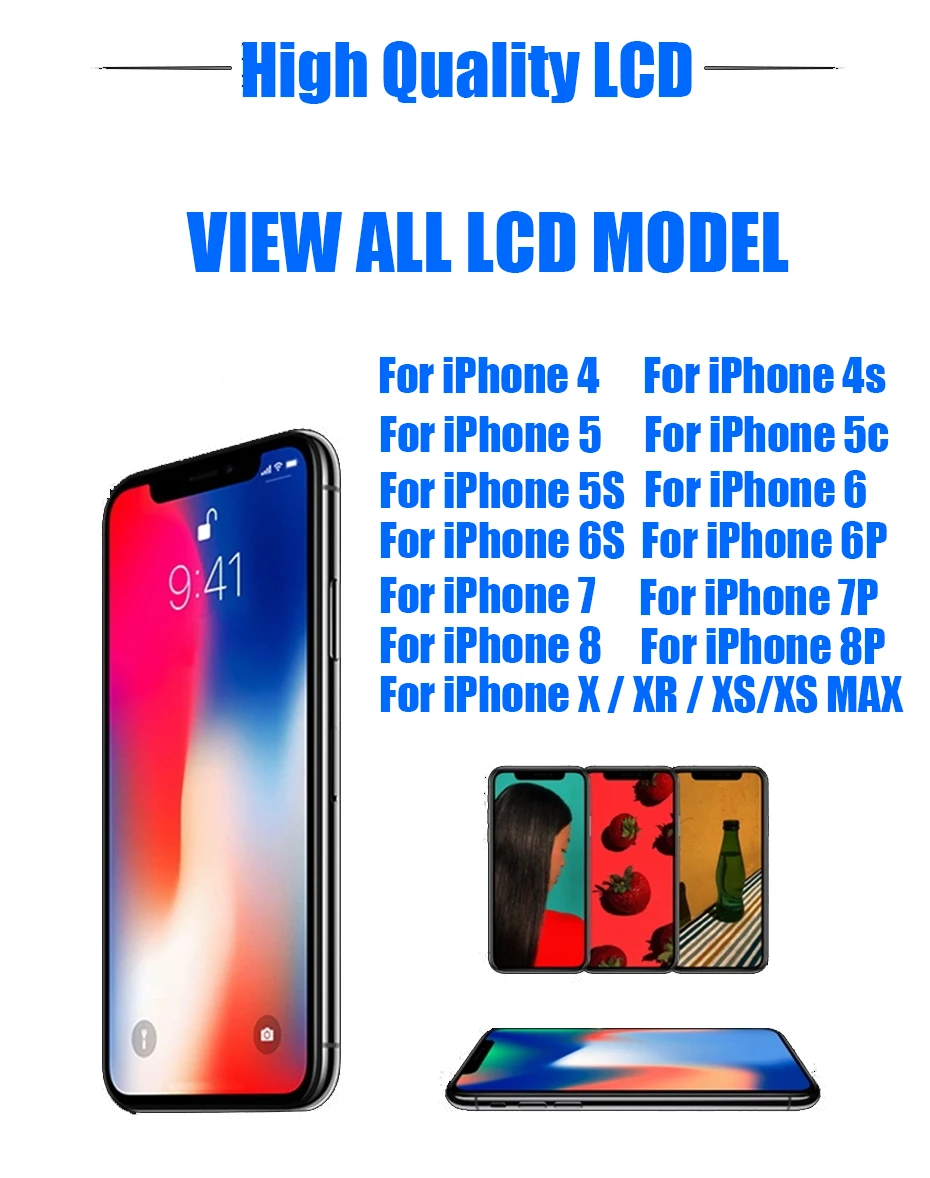 ЖК-экран PINZHENG для iPhone X XR Xs Max ЖК-дисплей Oled TFT OEM качественный дигитайзер сборка Repalcement экран lcd S