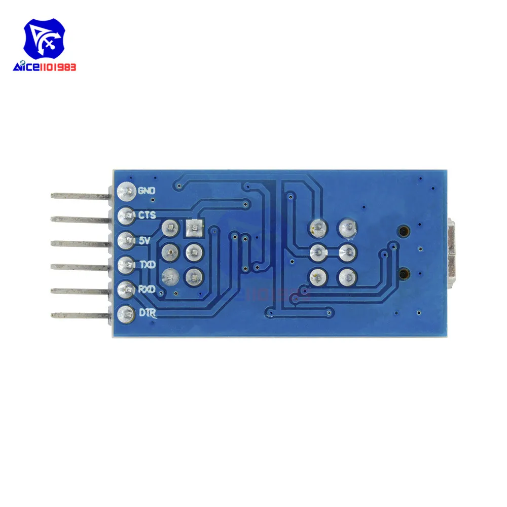 Материнская плата diymore FTDI FT232RL FT232 USB в TTL последовательный адаптер
