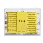 1 коробка, ремешки для часов, трубки, штыри 0,9 мм, 10-28 мм, ремешок для часов, ссылка, детали для часов, фотоэлемент для часовщика