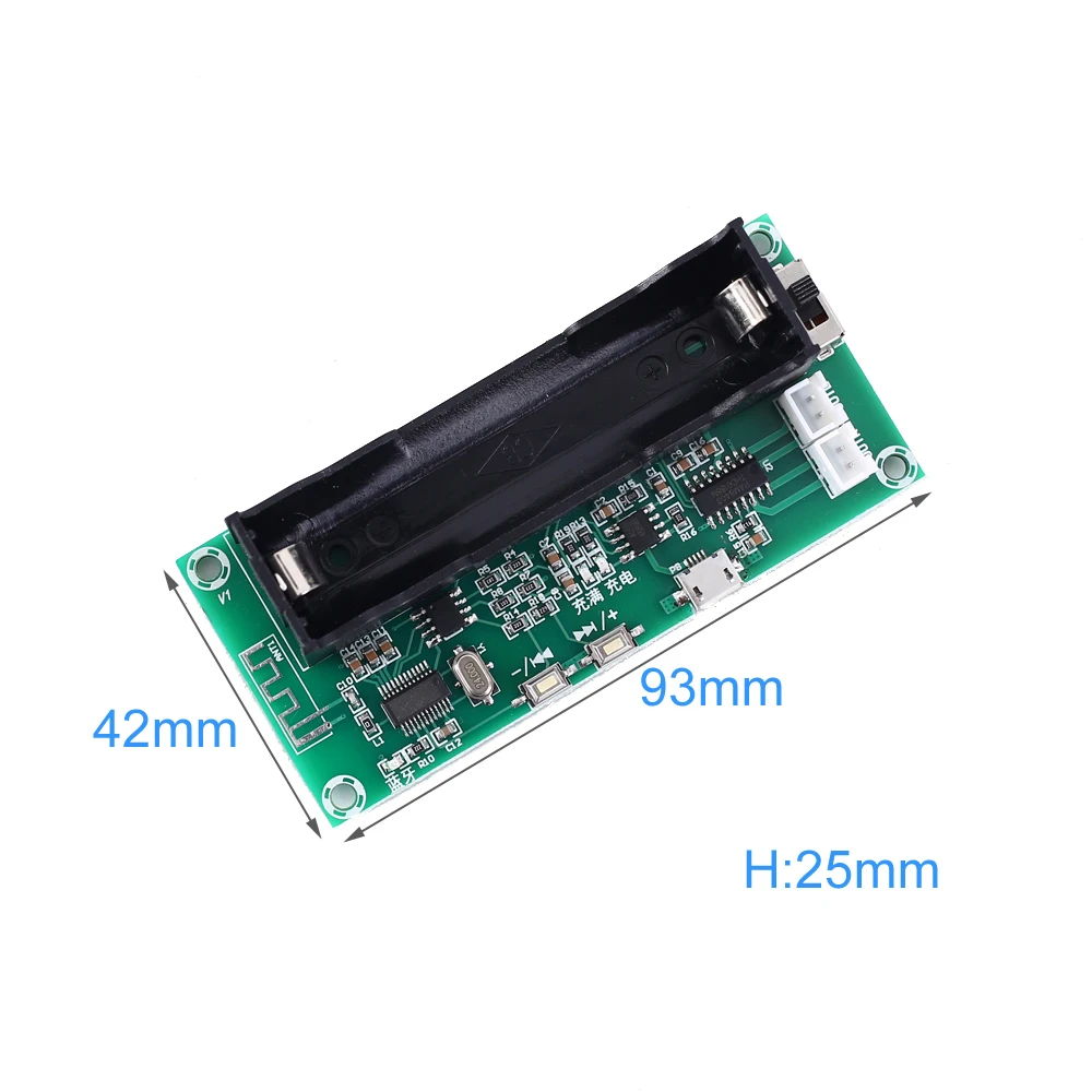 Беспроводная плата цифрового усилителя мощности Bluetooth PAM8403 класс D 5 Вт +