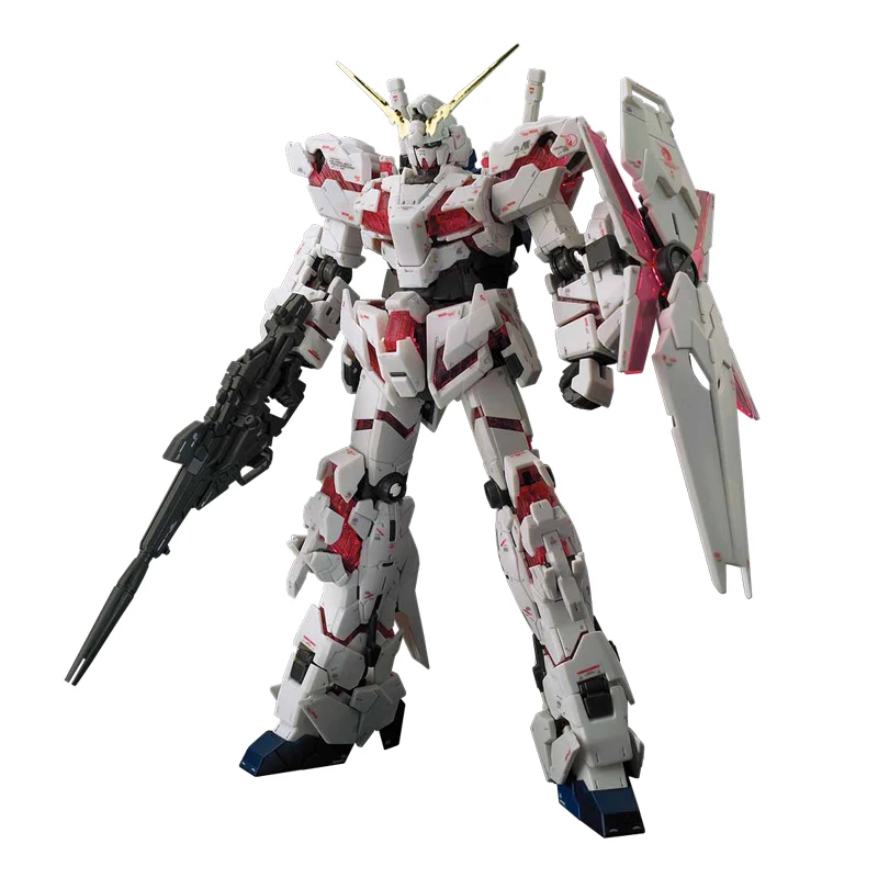 Японская Bandai RG 25 1/144 единорог Gundam RX 0 экшн фигурка из принта редкая точка детская