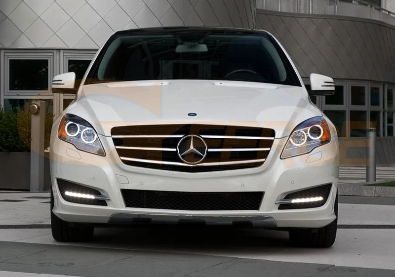 Отличные ультра яркие CCFL ангельские глазки набор halo Кольца для Mercedes Benz R Class W251 2010