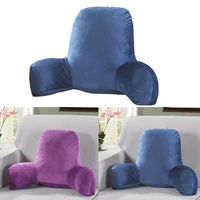 afbc pillow back bed with armrest support bed reading waist back chair car seat sofa rest waist pad