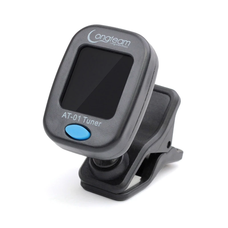 Горячий электронный тюнер гитара клип-на портативный аккумулятор музыкальный