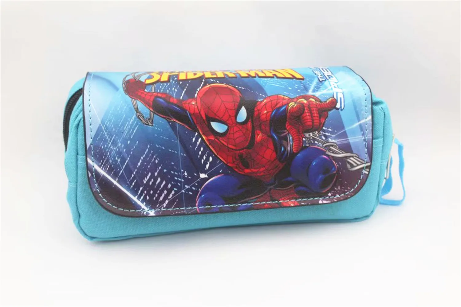 Сумка для косметики Marvel Captain America Deadpool Spider Man из искусственной кожи + Холщовая