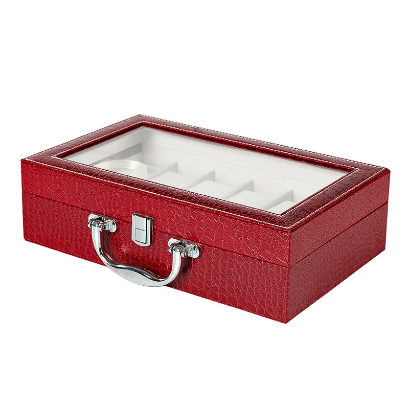 Коробка для часов портативный органайзер путешествий Чехол коллектор 12 слотов