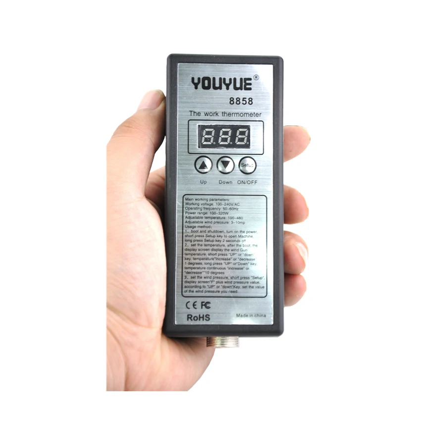 Портативная паяльная станция YOUYUE 8858 цифровая с корпусом BGA 110 220 В/8858 в |