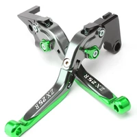 for kawasaki ninja zx 25r zx 25r zx25r 2020 2021%c2%a0 motorcycle accessories cnc adjustable extendable foldable brake clutch levers