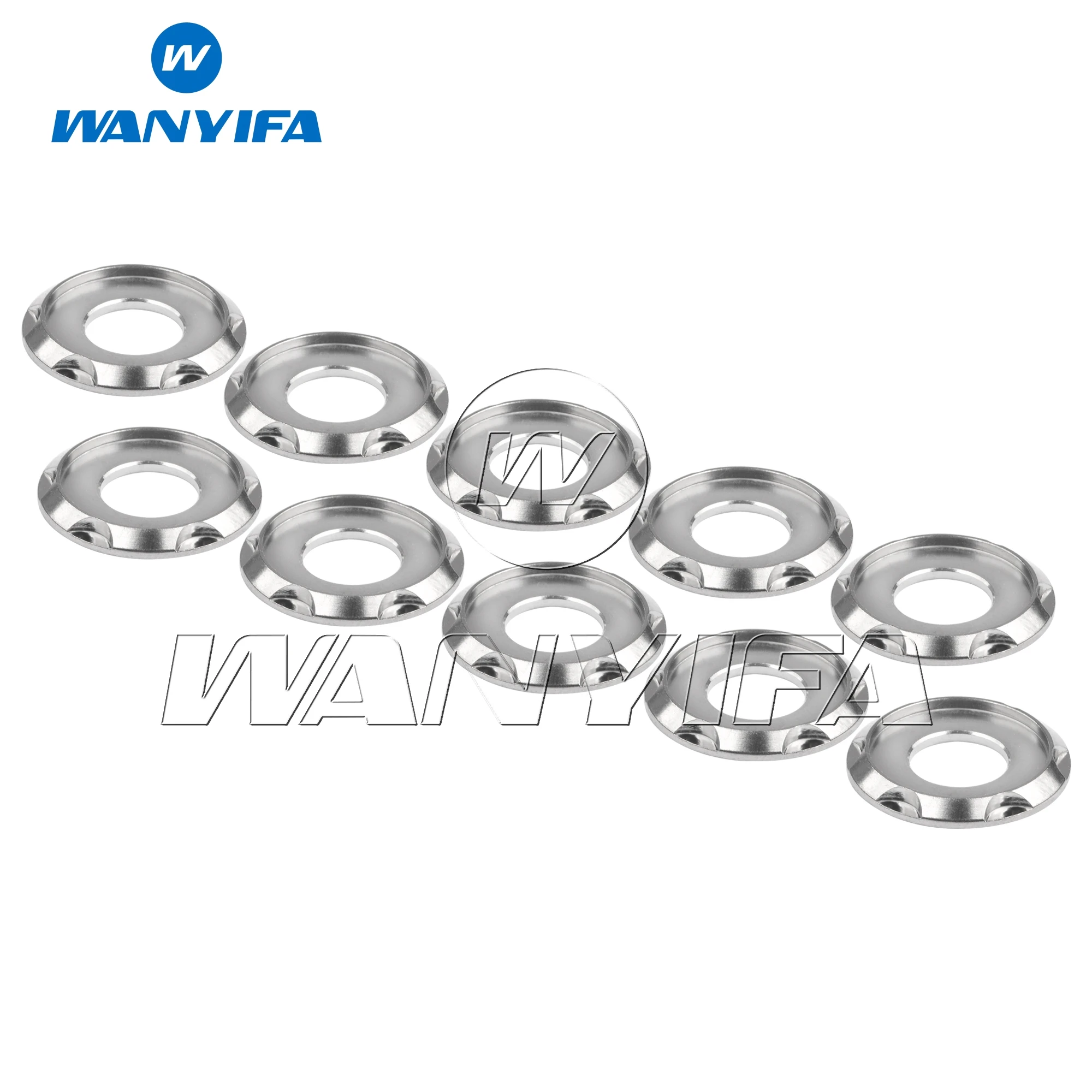 

Титановые шайбы Wanyifa M5/M6/M8/M10 10 шт.