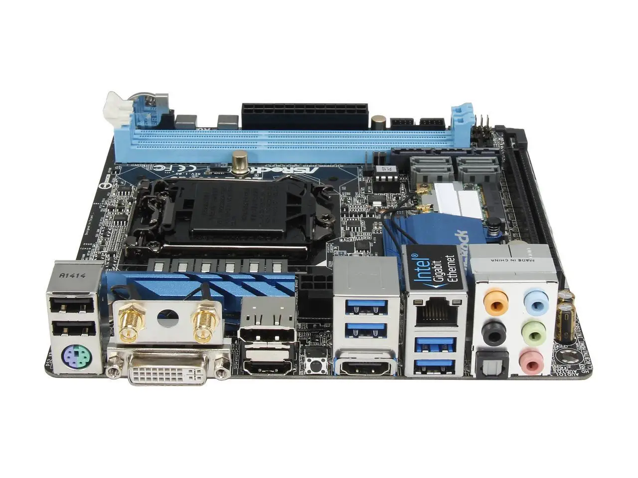 Billig Für ASRock Z97E-ITX/ac MINI-ITX Verwendet Original Motherboard LGA 1150 Intel Z97 DDR3 USB 3,0 SATA3 16GB Desktop Motherboard