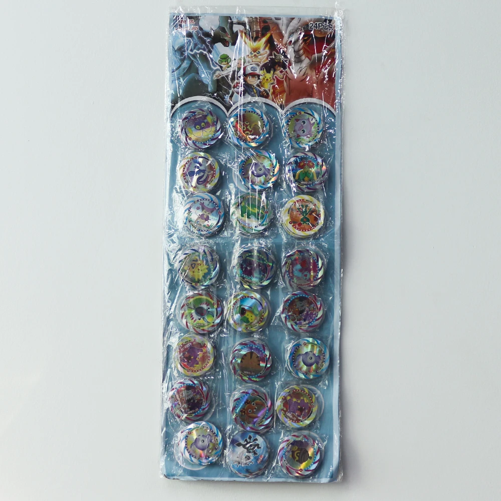 Открытки с покемоном для детей 12 шт. коллекции игрушек Dragon Ball Z супер блестящие