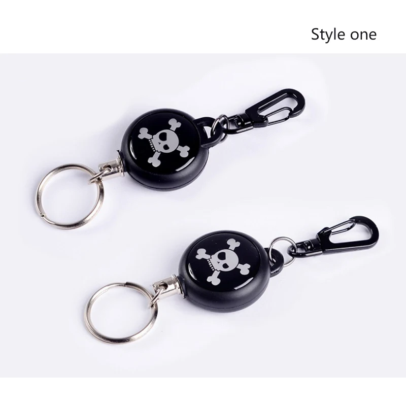 Телескопический брелок для ключей TAD гибкий держатель с функцией защиты от кражи