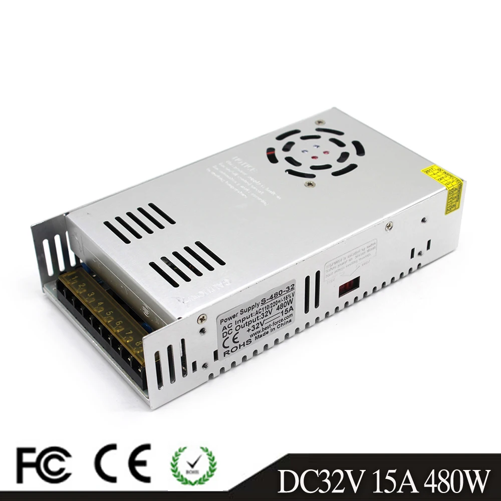 Одиночный выход DC28V DC30V DC32V DC36V DC42V DC48V DC60V DC12V DC24V источник питания импульсный
