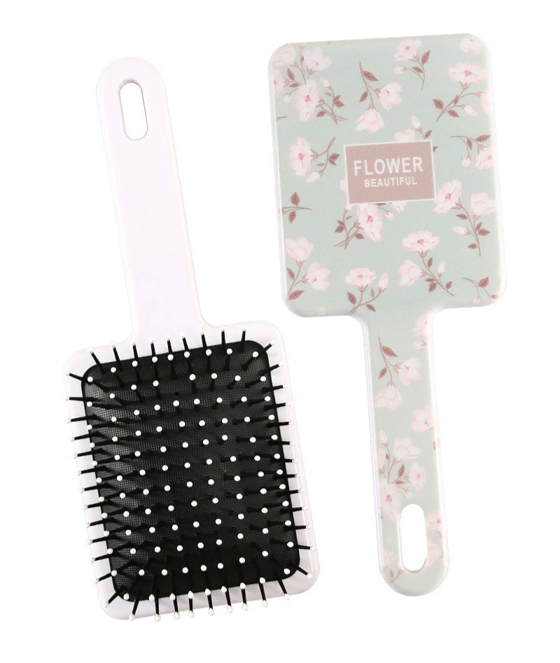 

Well-designed Detangle Hair Comb,Anti-Static Haircare Airbag Massage Comb Large Plate Comb Fluffy Hairdressing Styling Tool