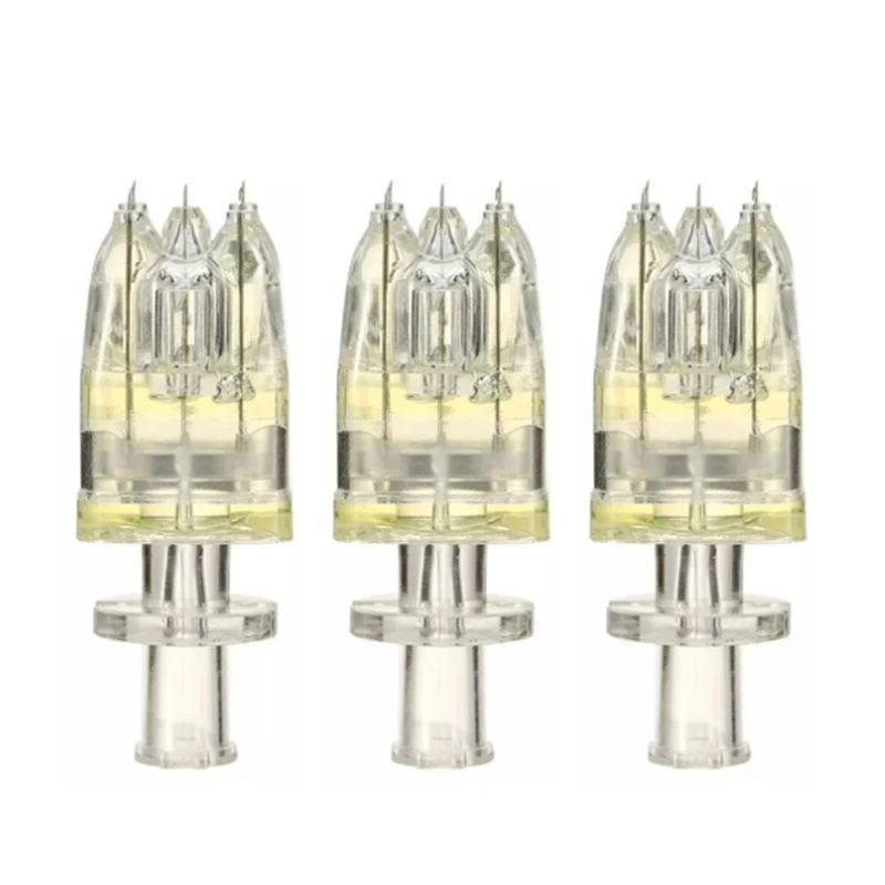 

5 Pin Disposable Injection Pinhead 5pcs for EZ Vacuum Mesotherapy Masogun, Negative Pressure Cartridge Needles Tip for Meso Gun