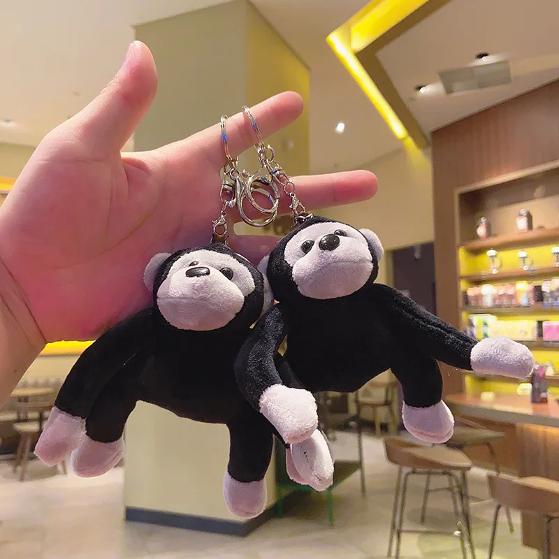 

Gorilla doll bag key chain pendant can be wholesale