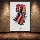 Перчатка бесконечности, творческий Рисунок высокой четкости, холст для гостиной, спальни, декоративная живопись