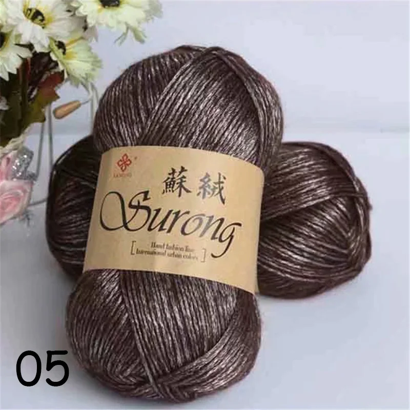 05 1pc 100 г акриловая пряжа wol пряжа для вязания шляп ручной работы корзины ручной работы - Цвет: 05 1pc