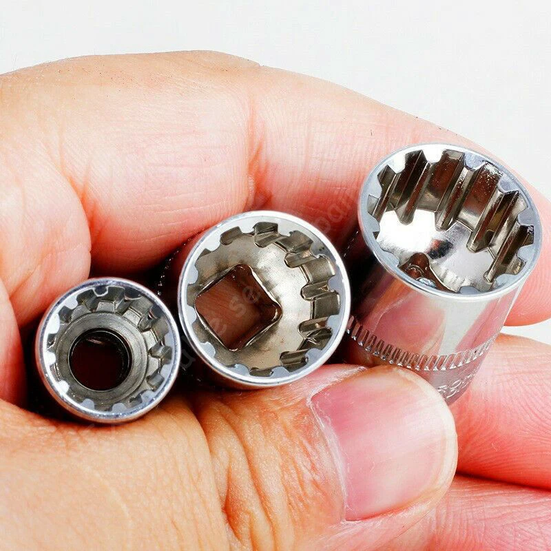 19 шт. Набор торцевых головок 1/2 дюйма 12 5 мм