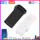 Wi-Fi Смарт потолочный вентилятор Управление; Светильник Tuya SmartLife APP дистанционного Скорость Управление голосовой таймер умный дом Поддержка Alexa Google Home