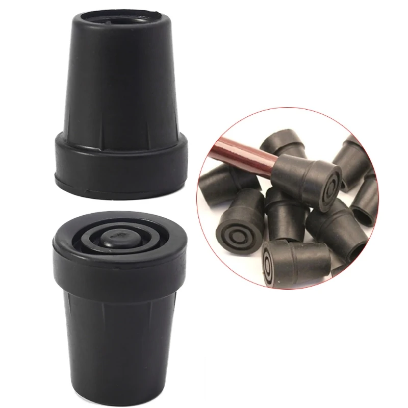 Походная палка с резиновым наконечником защитная дорожная для тростника