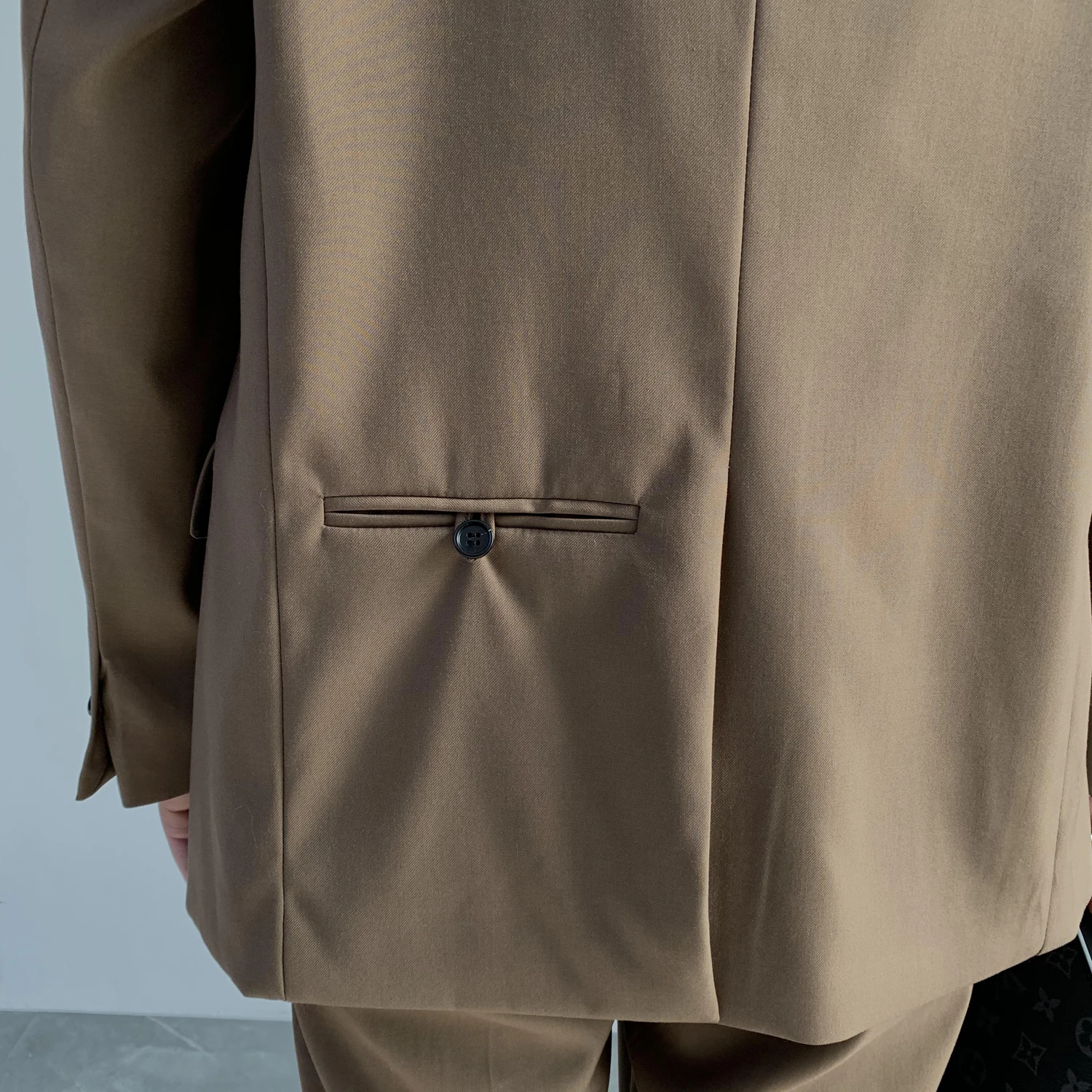 

Business Casual Costume Homme Vintage Loose Two Piece Suit Men High Quality Fashion Male Clothing 2021 High-end Custom Suits
