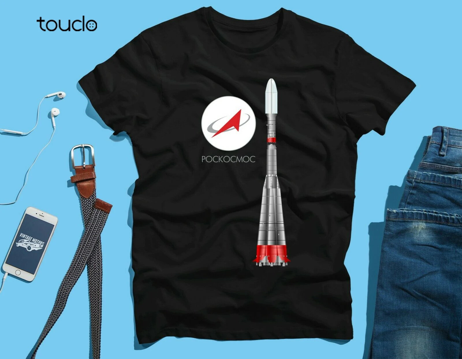 

Новая забавная футболка Roscosmos Rocket Russia