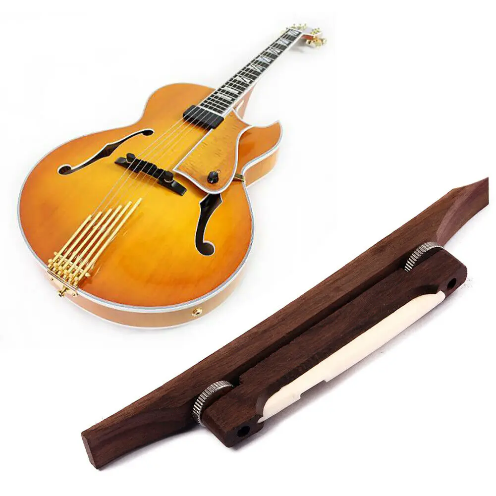 Гитарный мост Rosewood Archtop модель Jazz Guitar Mandolin запчасти Luthier супер качество |