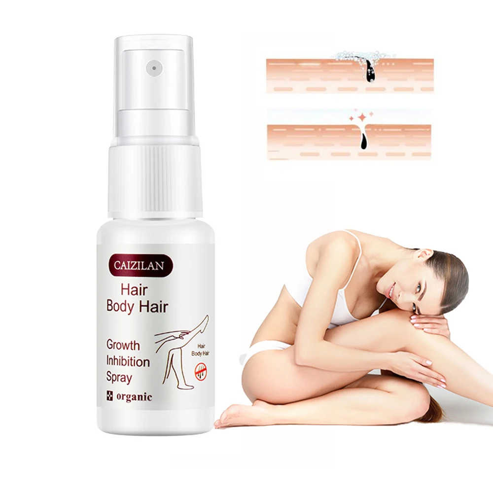 

8 Week Body Hair Growth Inhibition Hair Removal Repair Nourish Removal Face Armpit Legs Body Pubic Hair Depilation Serum 20ml