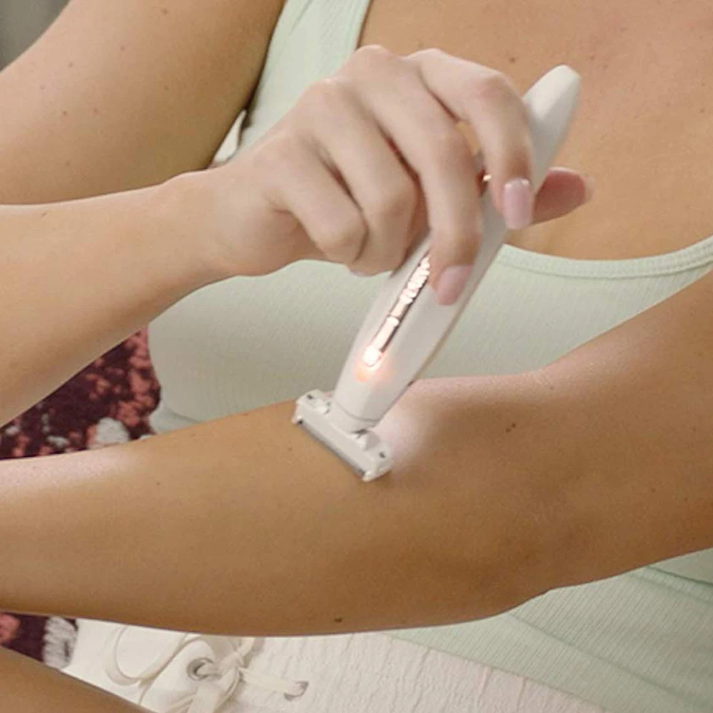 Электрический женский эпилятор перезаряжаемый портативный инструмент для