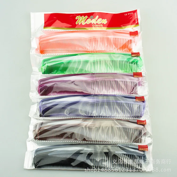 Plastic Comb Hairdressing Straight 2 Yuan Shop Small Articles of Export |