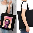 Женские сумки для супермаркета, сумки на плечо, вместительные повседневные складные сумки для покупок, холщовые сумки для девочек