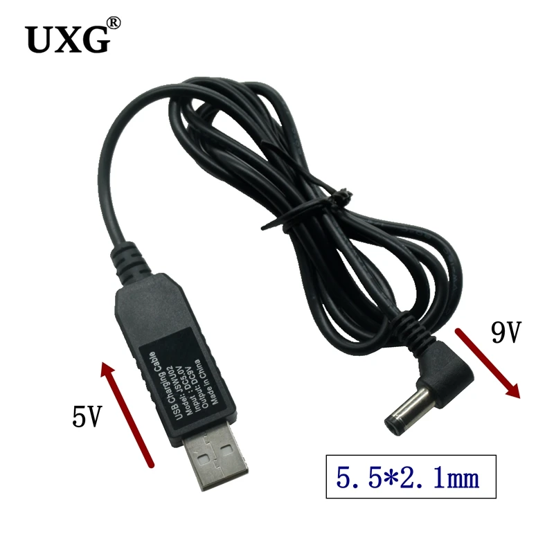 Кабель-переходник с USB на DC 5 x2 1 мм 5x2