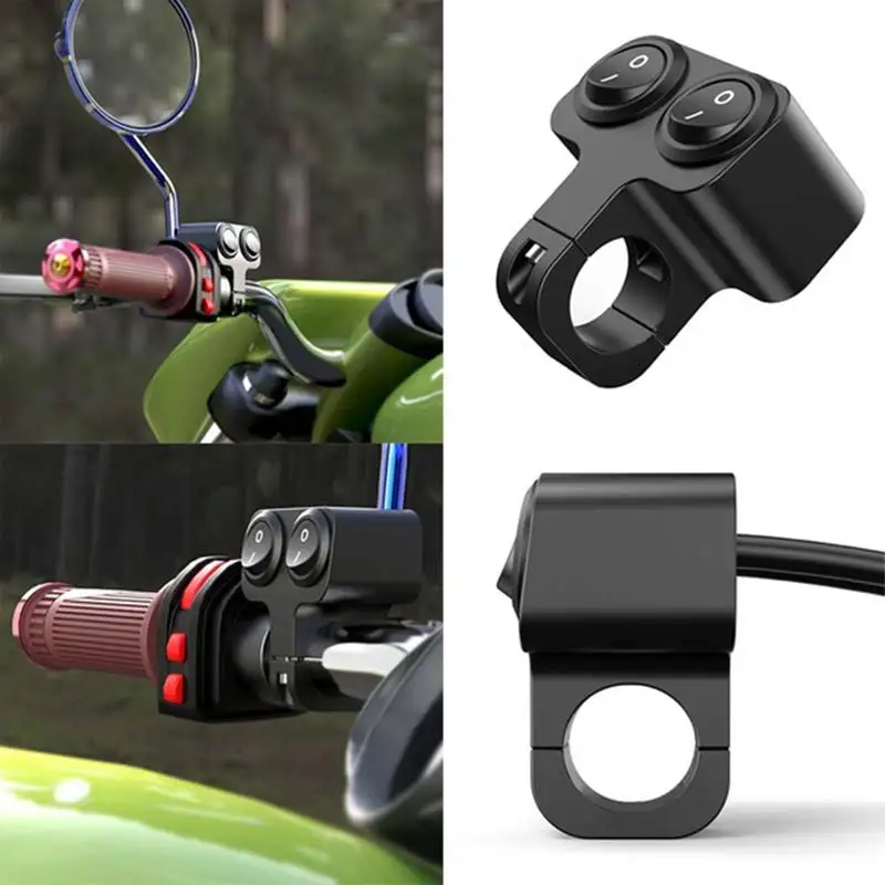 Кнопка управления на руль мотоцикла из алюминиевого сплава одиночный/двойной