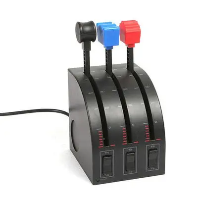 

PZ44 Civil Aviation Joystick Saitek YOKE Flight Joystick Throttle Simulation Flight Peripherals