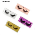 Норковые ресницы LEHUAMAO, 3D норковые накладные ресницы, натуральные длинные мягкие ресницы, пушистые драматические ресницы, ресницы для макияжа